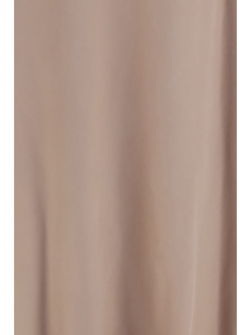Fabiana Filippi Lyocell long Skirt - Moka Meringa