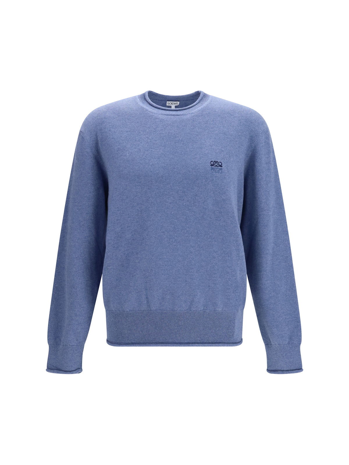 Loewe Cotton and cashmere Sweater - Light Blue