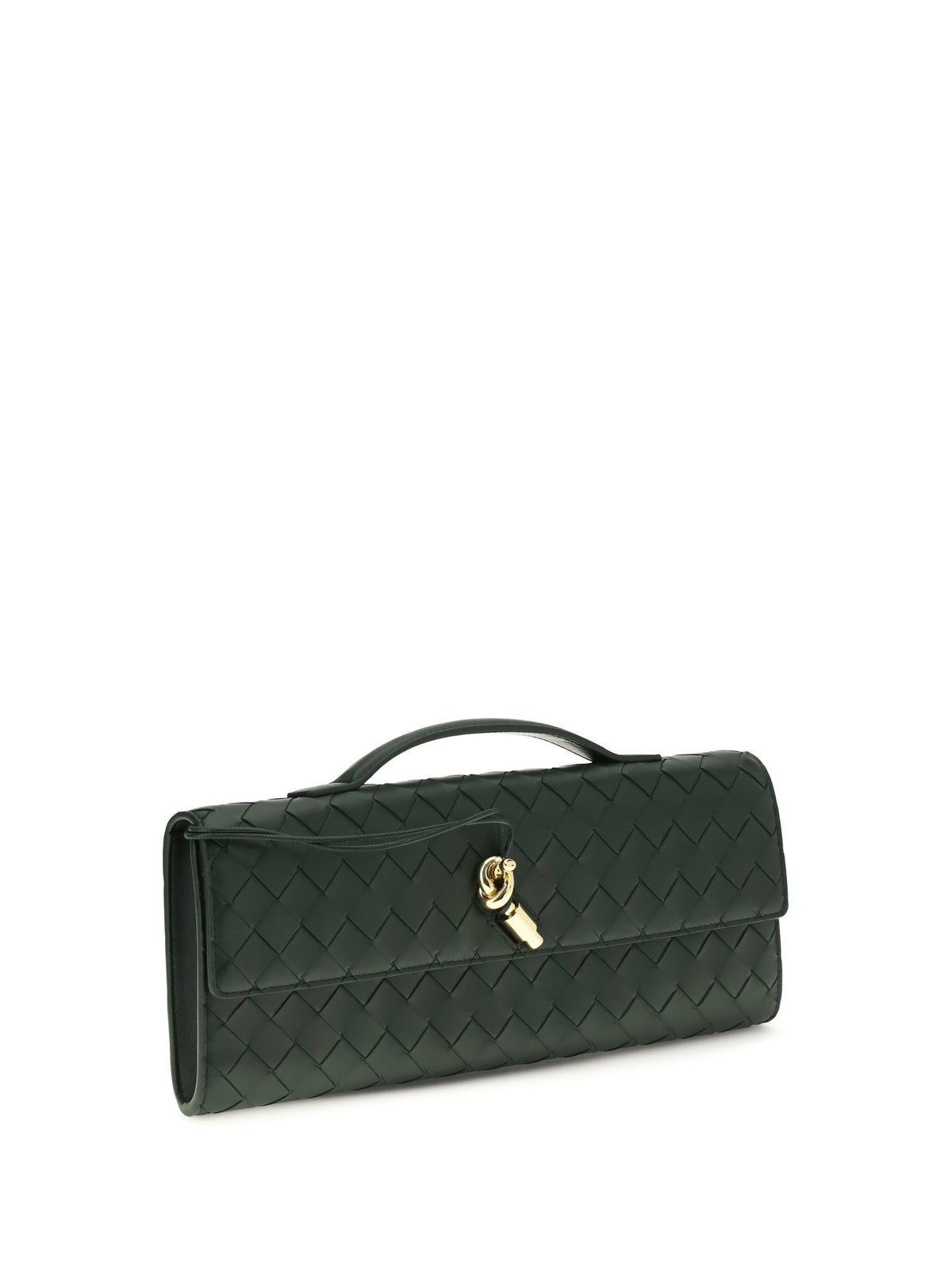 Bottega Veneta Andiamo Handbag - Alpi Green-Muse Br