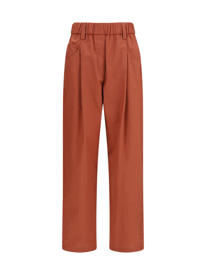 BRUNELLO CUCINELLI Cotton Elasticated Pants