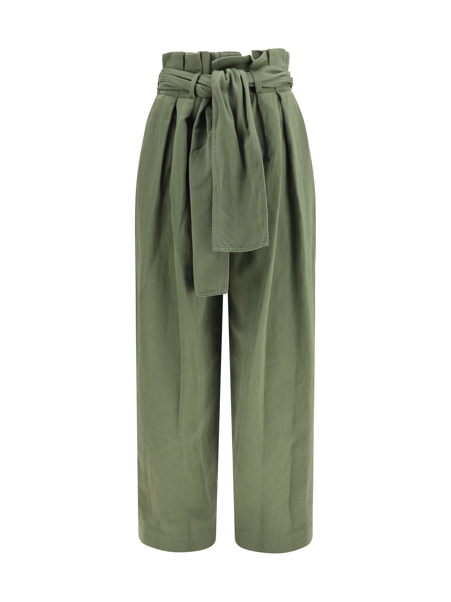 BALMAIN High-waisted serge Pants