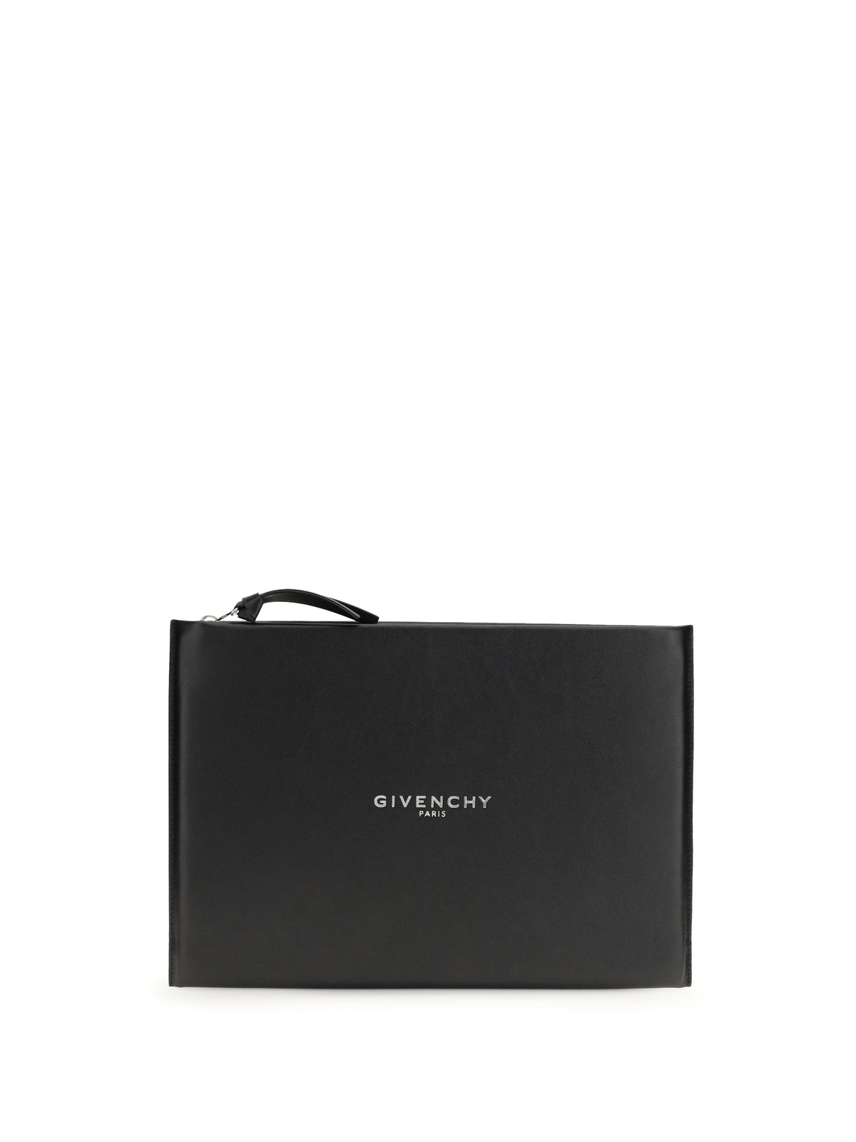 Givenchy Large Antigona Stamped Clutch Bag - Black