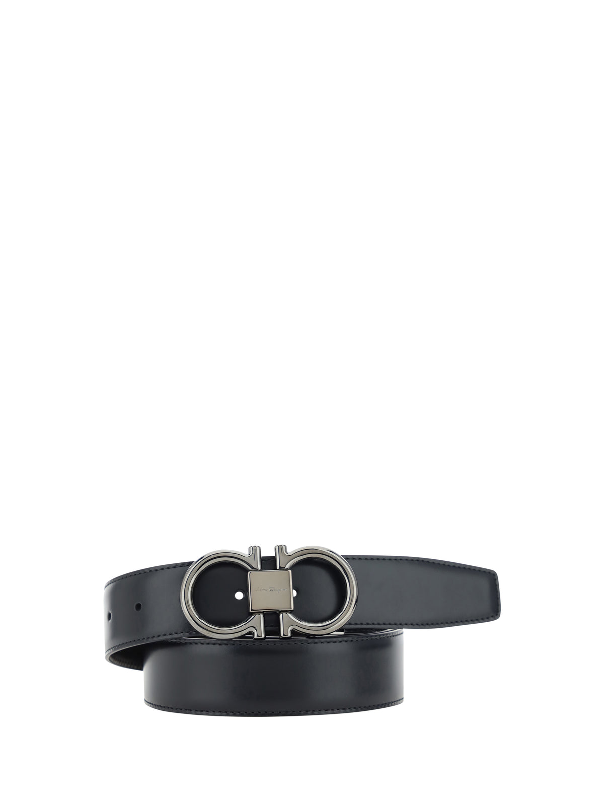Ferragamo Gancini Belt - Black