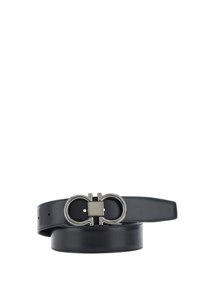 Ferragamo Gancini Belt - Black