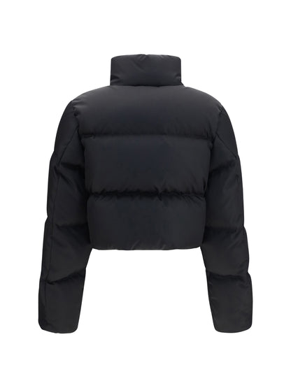 Prada Short Re-Nylon down Jacket - Black