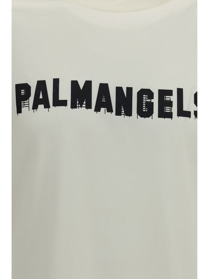 Palm Angels Palm Hills T-shirt - Off White - Black