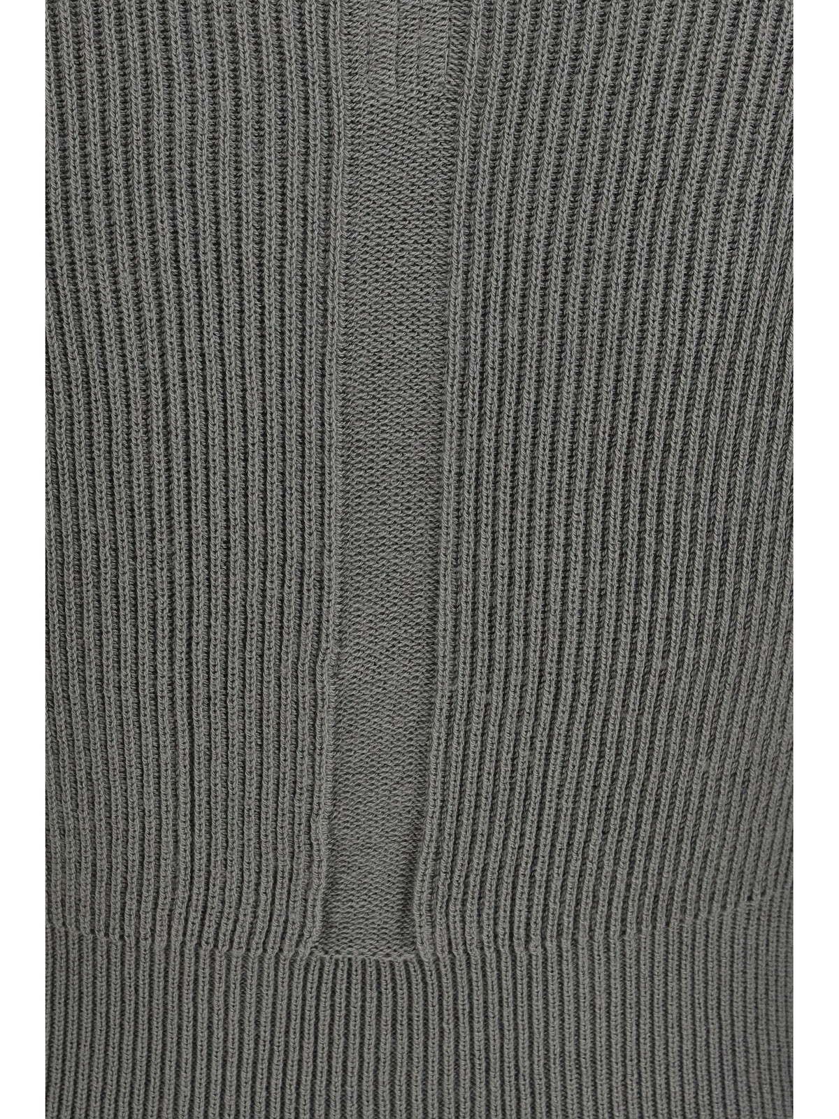 Rick Owens Euca Virgin Wool Sweater with V neck