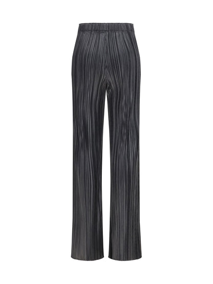 Phoebe Philo Razor pleated Pants - Black