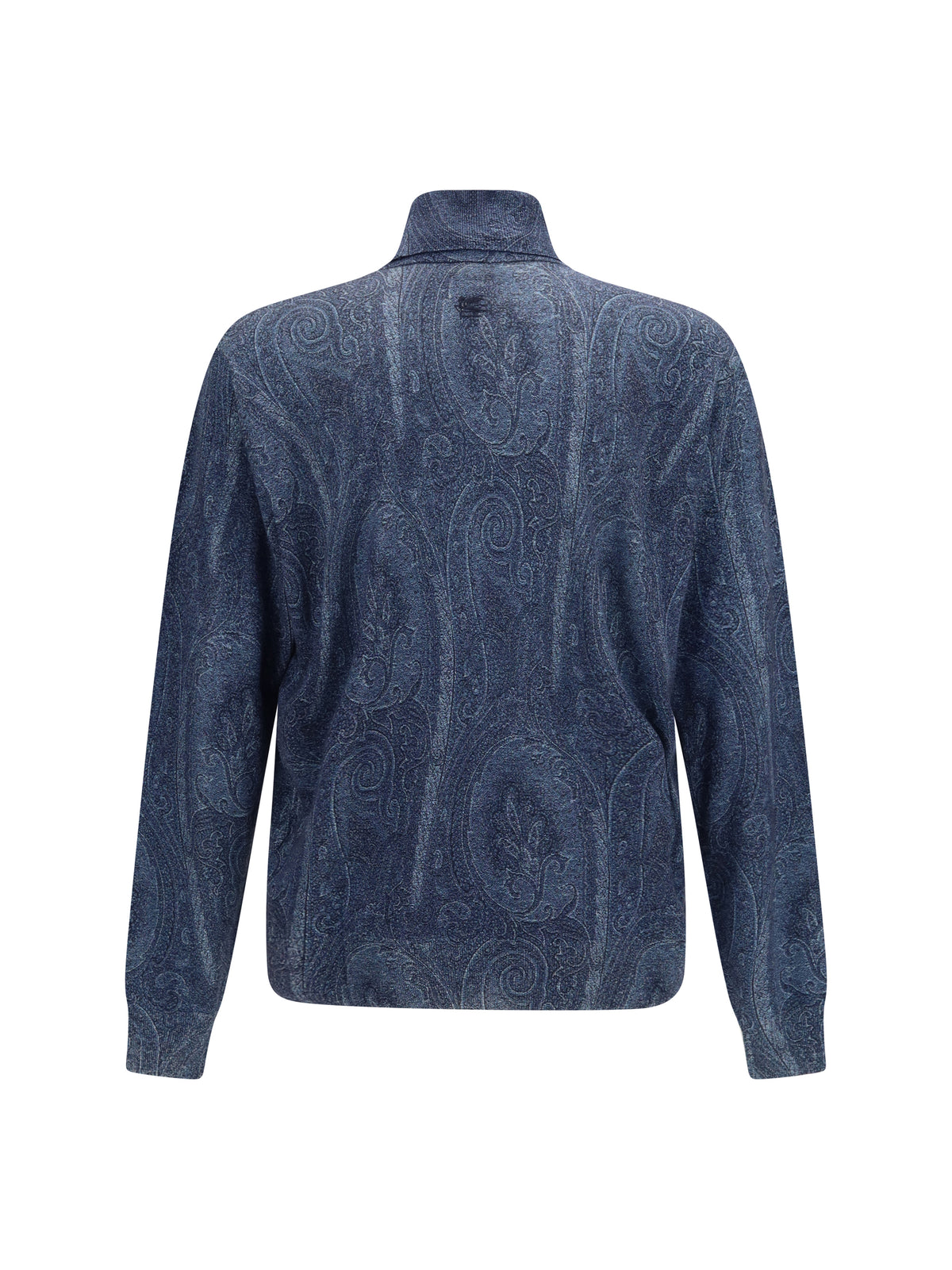 Etro Printed turtleneck Sweater - Printed F.Do Blue