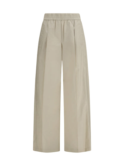 BRUNELLO CUCINELLI Mixed cotton Pants