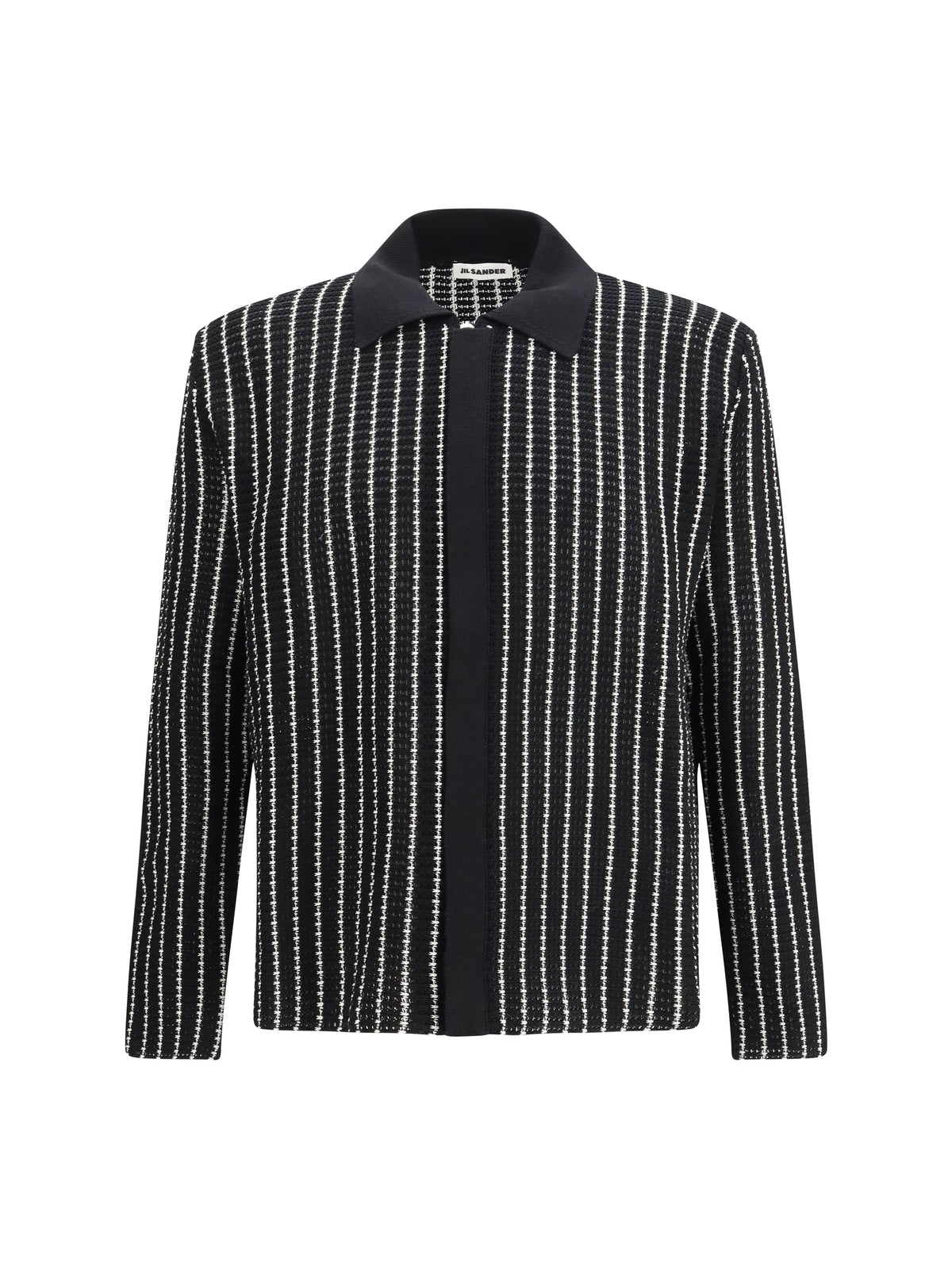 Jil Sander Embroidered crochet Cardigan - City