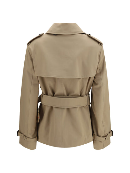 Burberry Lakefield short Trench Coat - Honey
