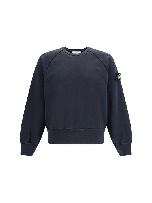 STONE ISLAND Oversized Crewneck Sweatshirt
