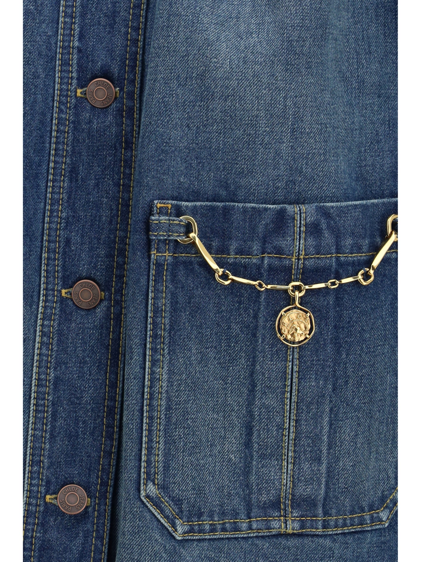 CHLOÉ Gathered high-neck Jacket