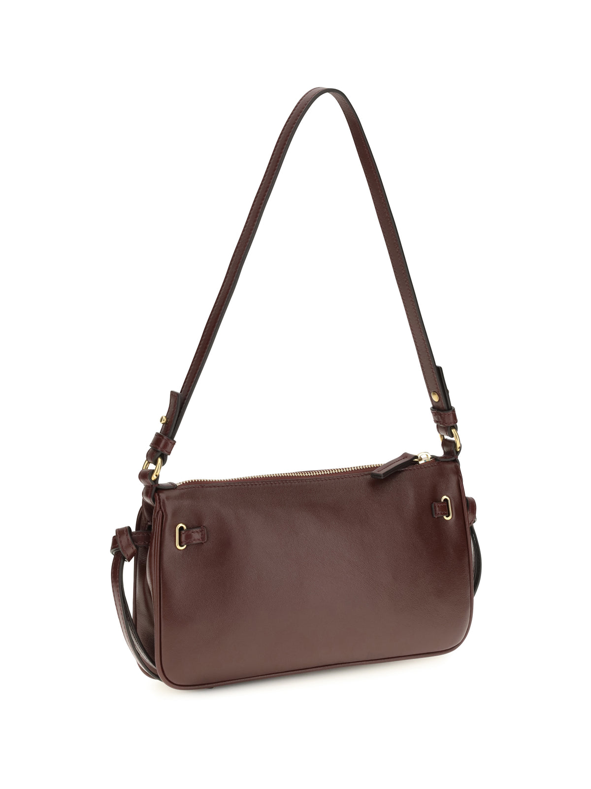 Chloé Paddington Sling Mini Shoulder Bag - Burnt Red