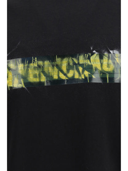 BALENCIAGA Messy Spray T-shirt in cotton