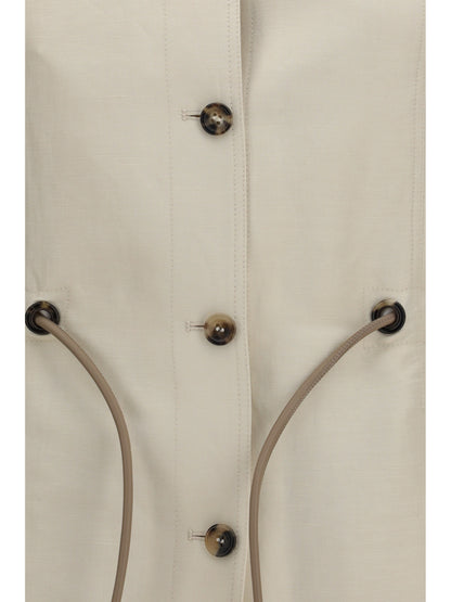 MAX MARA Carezza Jacket in linen and silk blend