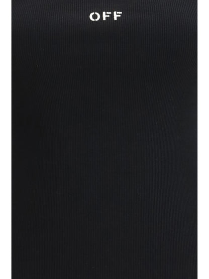 OFF-WHITE Off Stamp Rib Tank Top