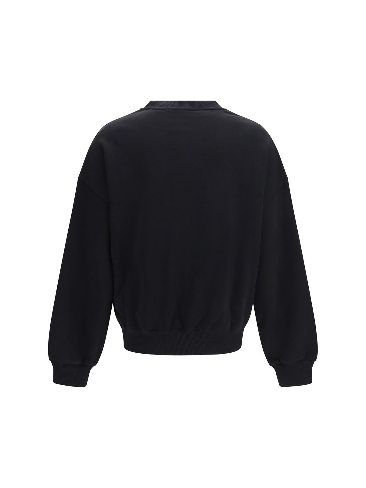 Palm Angels Palm Hills logo crewneck Sweatshirt - Black - Off White