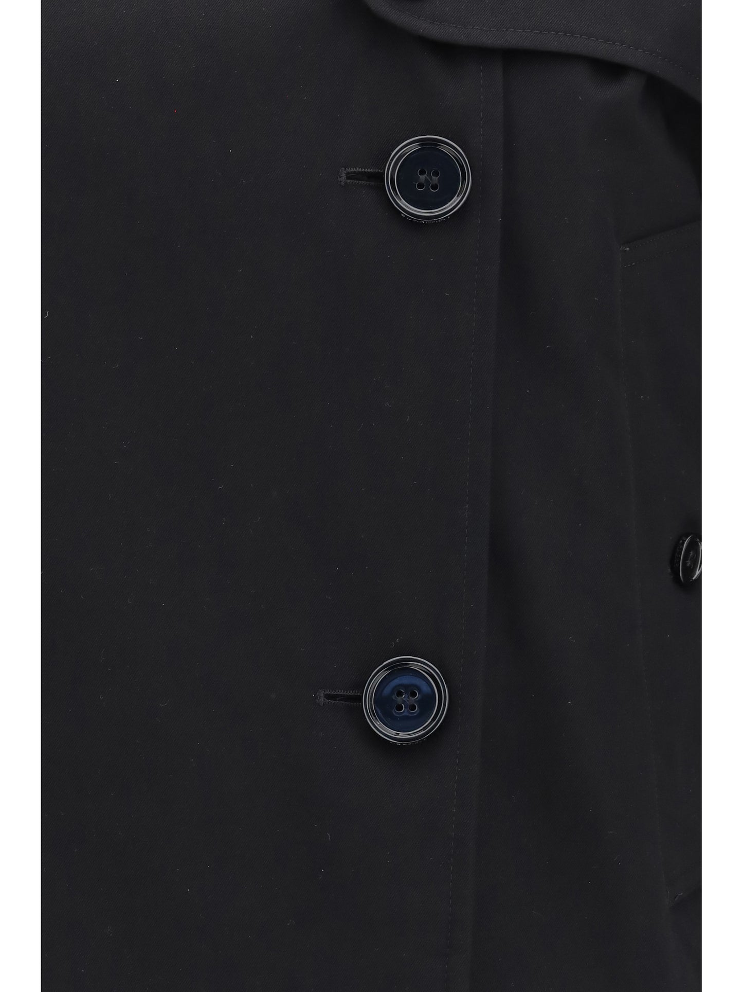 BURBERRY Mayfair cropped Trench Jacket in gabardine