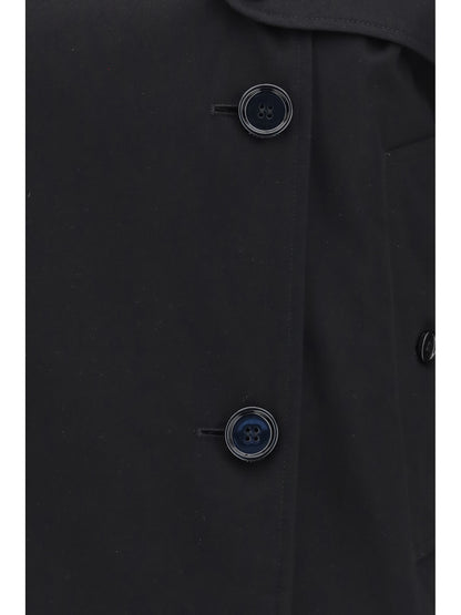 BURBERRY Mayfair cropped Trench Jacket in gabardine