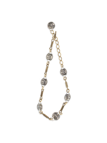 Versace Novantatré Necklace - Gold - Palladium