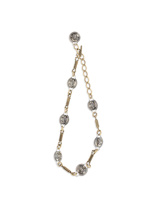 Versace Novantatré Necklace - Gold - Palladium