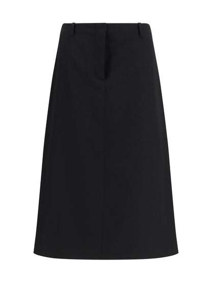 Fendi Grain de Poudre Skirt - Black