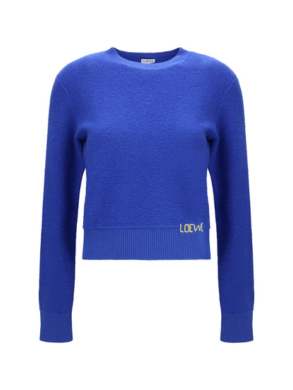 Loewe Wool Sweater - Indigo Blue