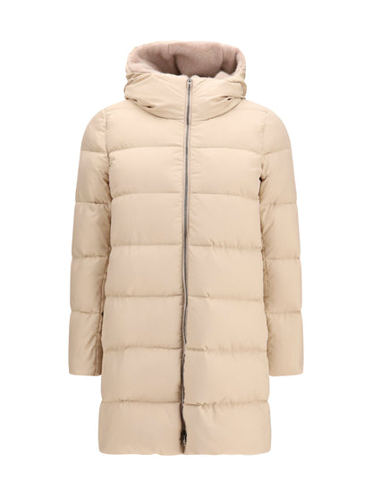 Herno Quilted down Jacket - Beige Light