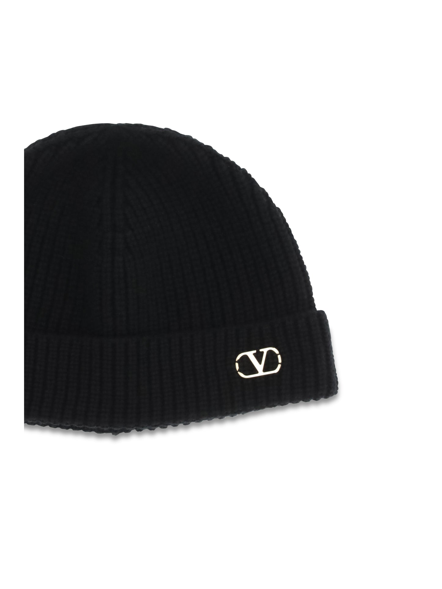 VALENTINO GARAVANI VLogo Beanie in cashmere