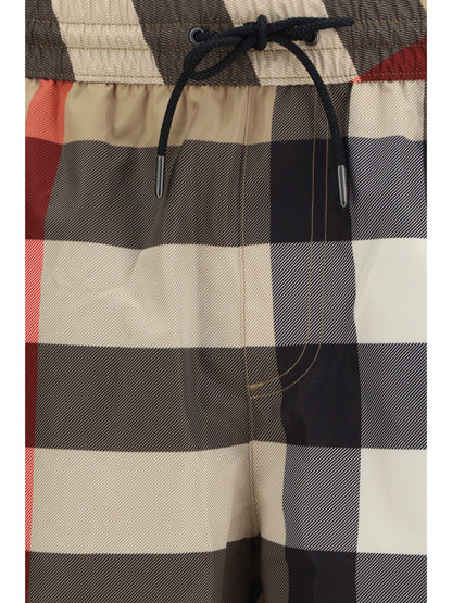 BURBERRY Vintage Check Swim Shorts