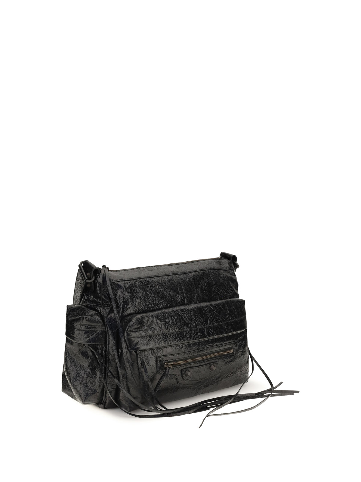 Balenciaga Le City Multipocket medium Shoulder Bag - Black