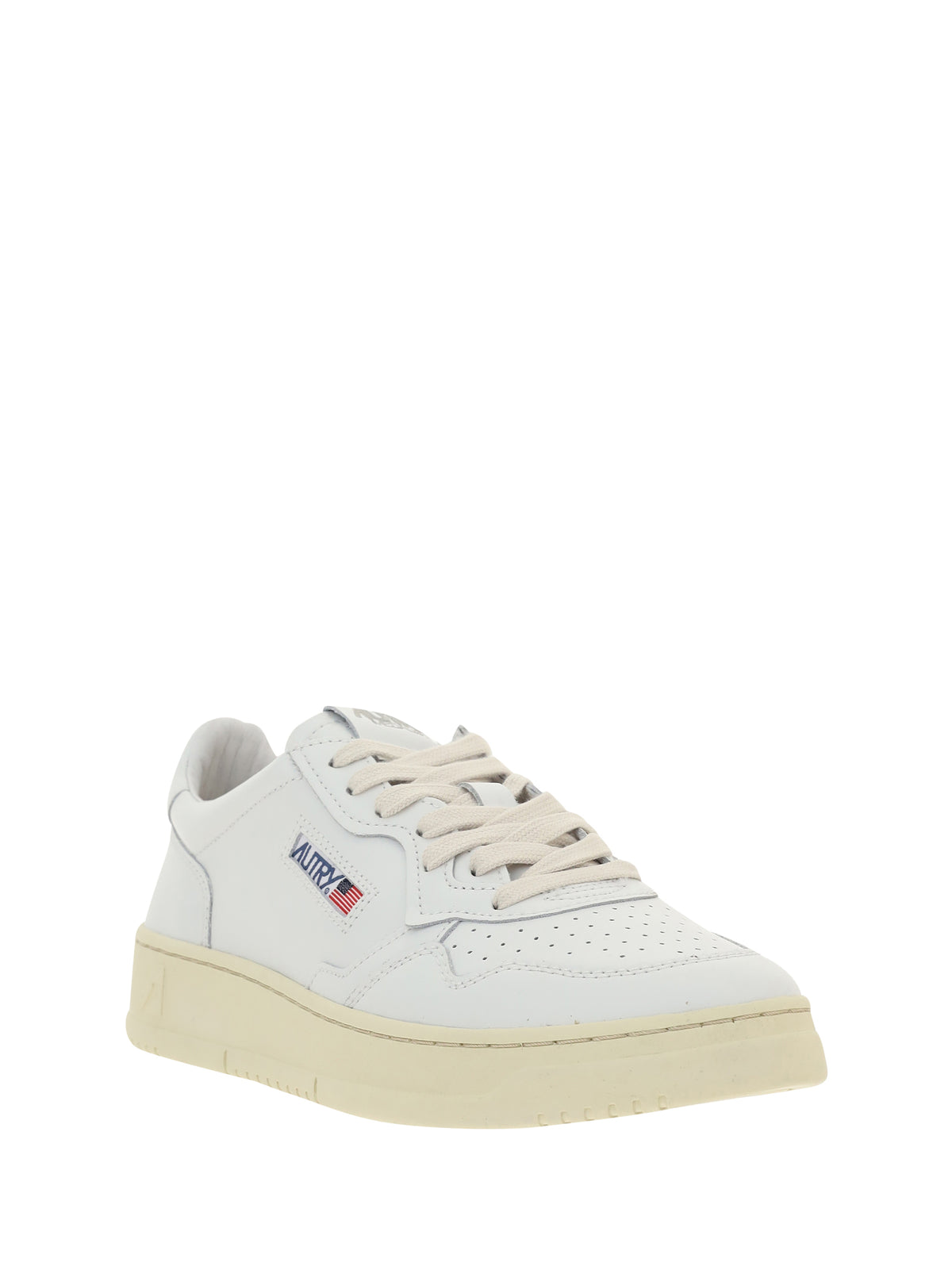 Autry Leather Sneakers - Wht/Wht