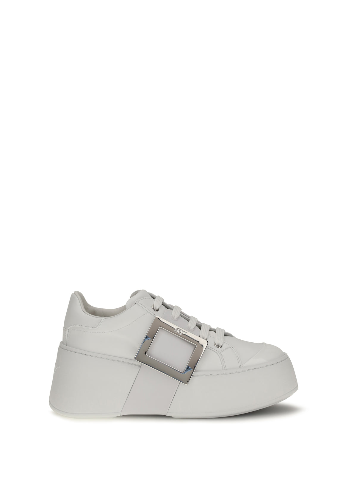 Roger Vivier Viv' Skate Sneakers - White