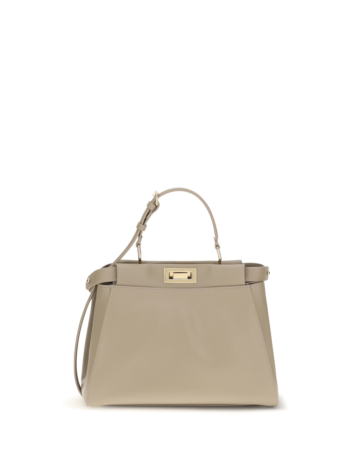 Fendi My Peekaboo small Shoulder Bag - Tortora