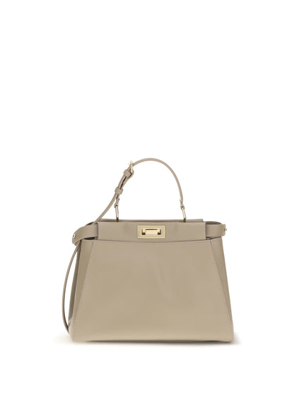 Fendi My Peekaboo small Shoulder Bag - Tortora