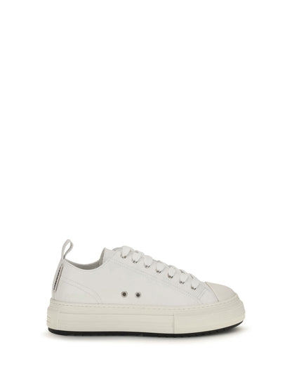 Dsquared2 Platform canvas Sneakers - White