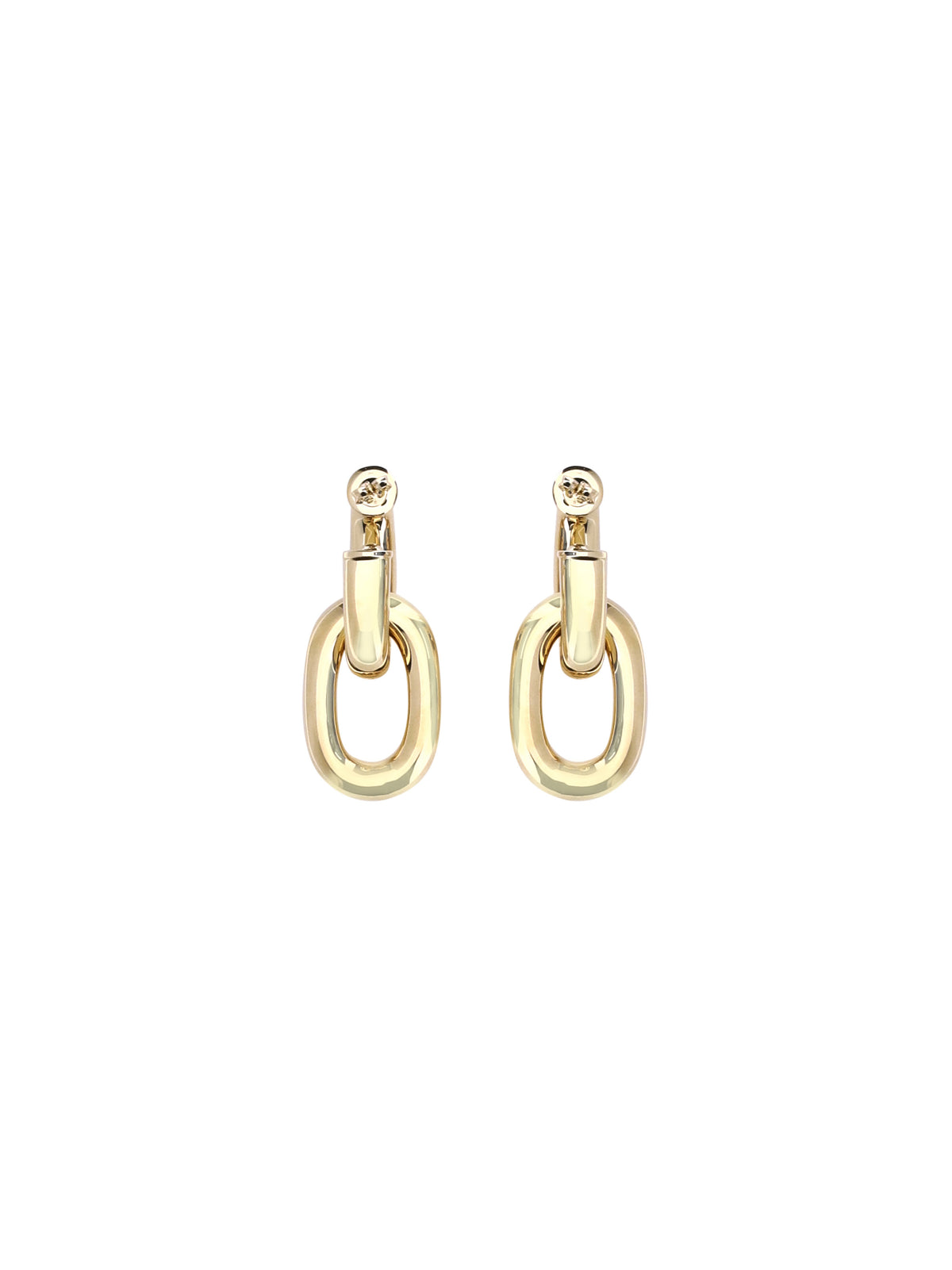 Rabanne Double XL Link Earrings - Gold