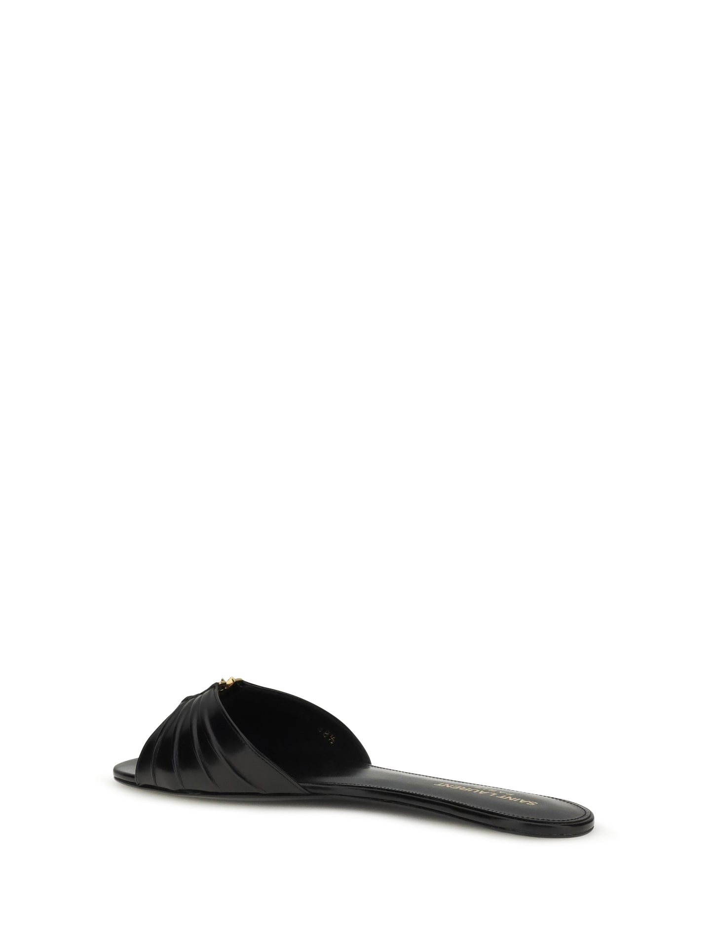 SAINT LAURENT Babylone leather Sandals