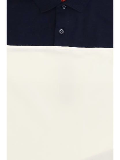 Gucci Cotton Polo with Web trim for Boy - Ivory/Mix
