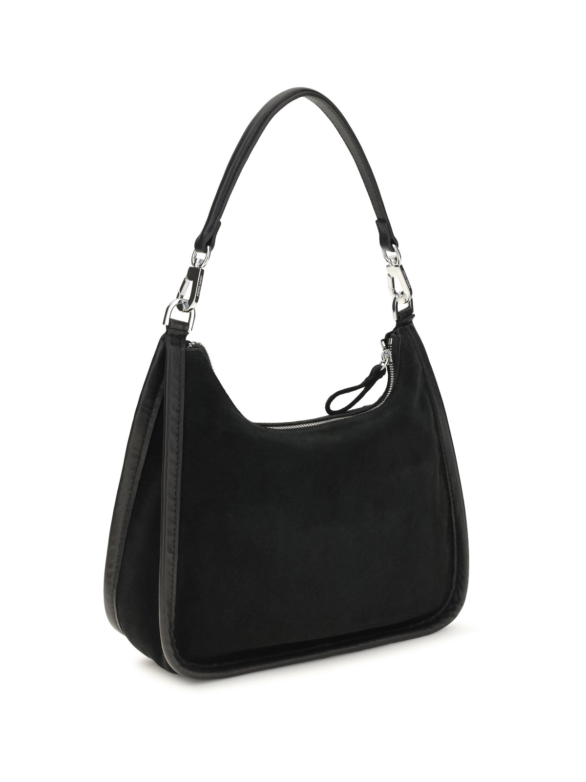 Pierre Hardy Alpha Day Miss leather Shoulder Bag - Suede Calf Lamb Black