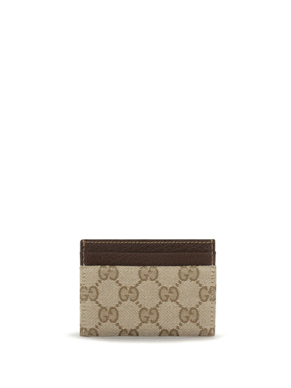 Gucci Horsebit Cardholder - Vint.Sand/Dk Brown