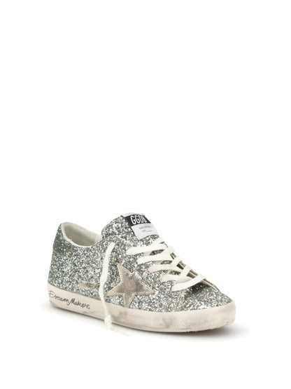 GOLDEN GOOSE Super-Star glitter Sneakers