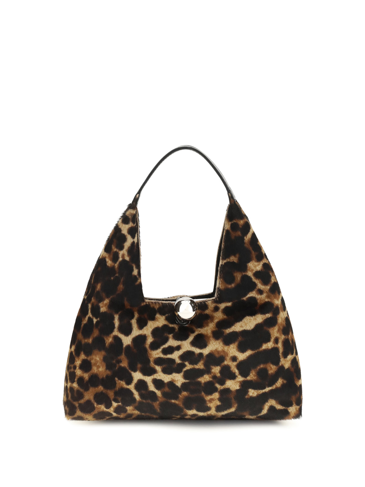 Marni Small Trapeze leopard Handbag - Black