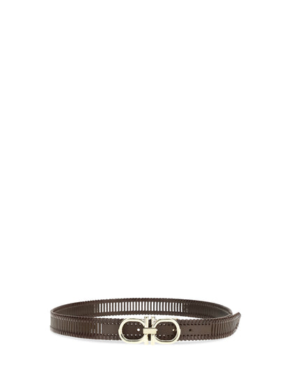 FERRAGAMO Adjustable Gancini Belt