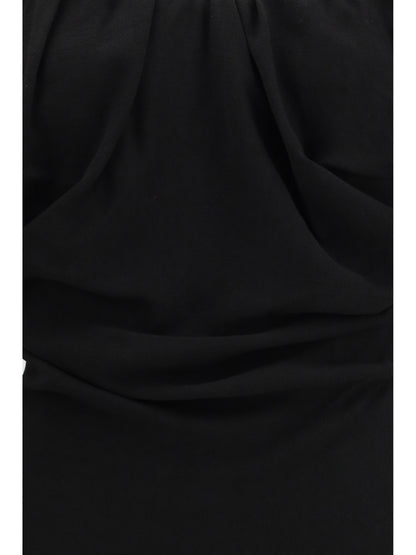 VIVIENNE WESTWOOD Ginnie Amber draped long Dress