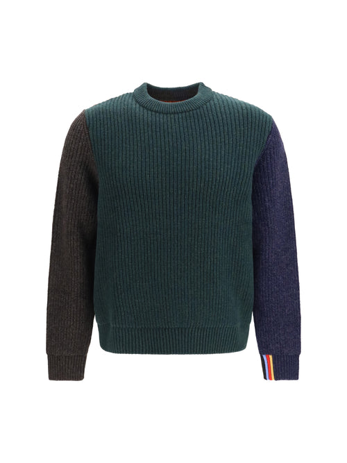 Barbour Barbour X Paul Smith wool Sweater - Bottle Green