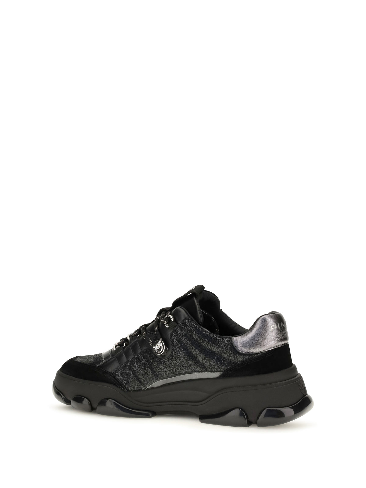 Pinko Athena suede Sneakers - Black