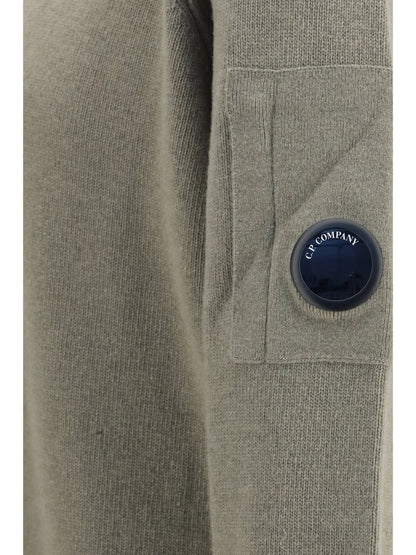 C.P. Company GRS lambswool crewneck Sweater - Fallen Rock